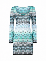 Capri Tide Chevron Mini Dress