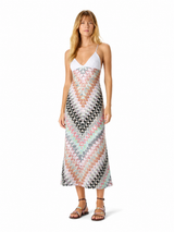 Paloma Mosaic Knit Maxi Dress