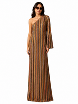 Sienna Ember One-Shoulder Gown