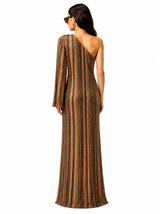 Sienna Ember One-Shoulder Gown