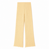 Luna Buttercup Wide-Leg Pants