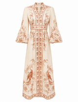 Seraphina Paisley Maxi Dress