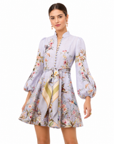 Liliana Bloom Mini Dress