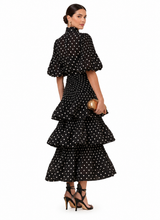 Noir Riviera Polka Skirt