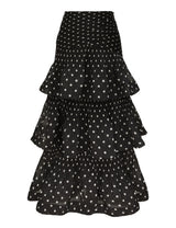 Noir Riviera Polka Skirt