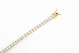 GOLD TENNIS BRACELET (5mm)
