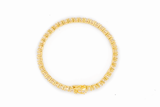 GOLD TENNIS BRACELET (4mm)