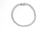 WHITE GOLD TENNIS BRACELET (5mm)