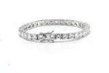 White Gold Tennis Bracelet