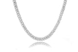 White Gold Cuban Chain