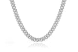 White Gold Cuban Chain