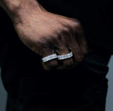 WHITE GOLD RING (6mm)