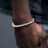 GOLD TENNIS BRACELET (5mm)