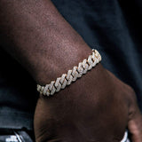GOLD CUBAN LINK BRACELET (13mm)