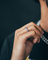 WHITE GOLD RING (3mm)